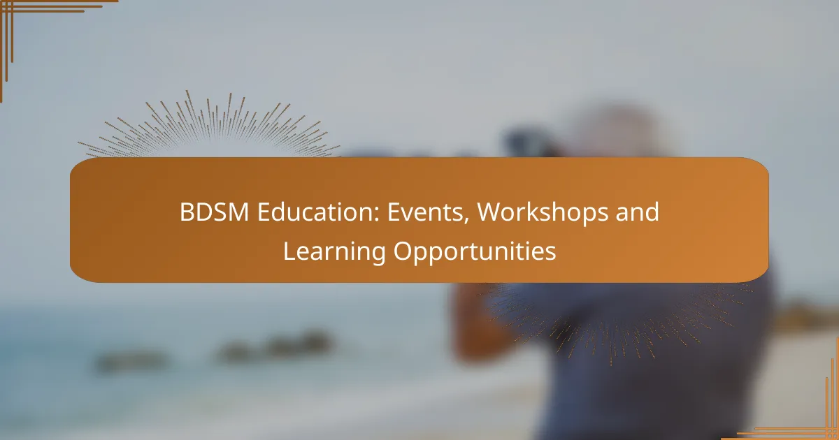 [censured] Education: Events, Workshops and Learning Opportunities