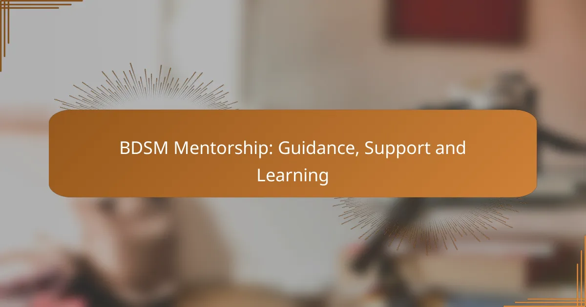 [censured] Mentorship: Guidance, Support and Learning